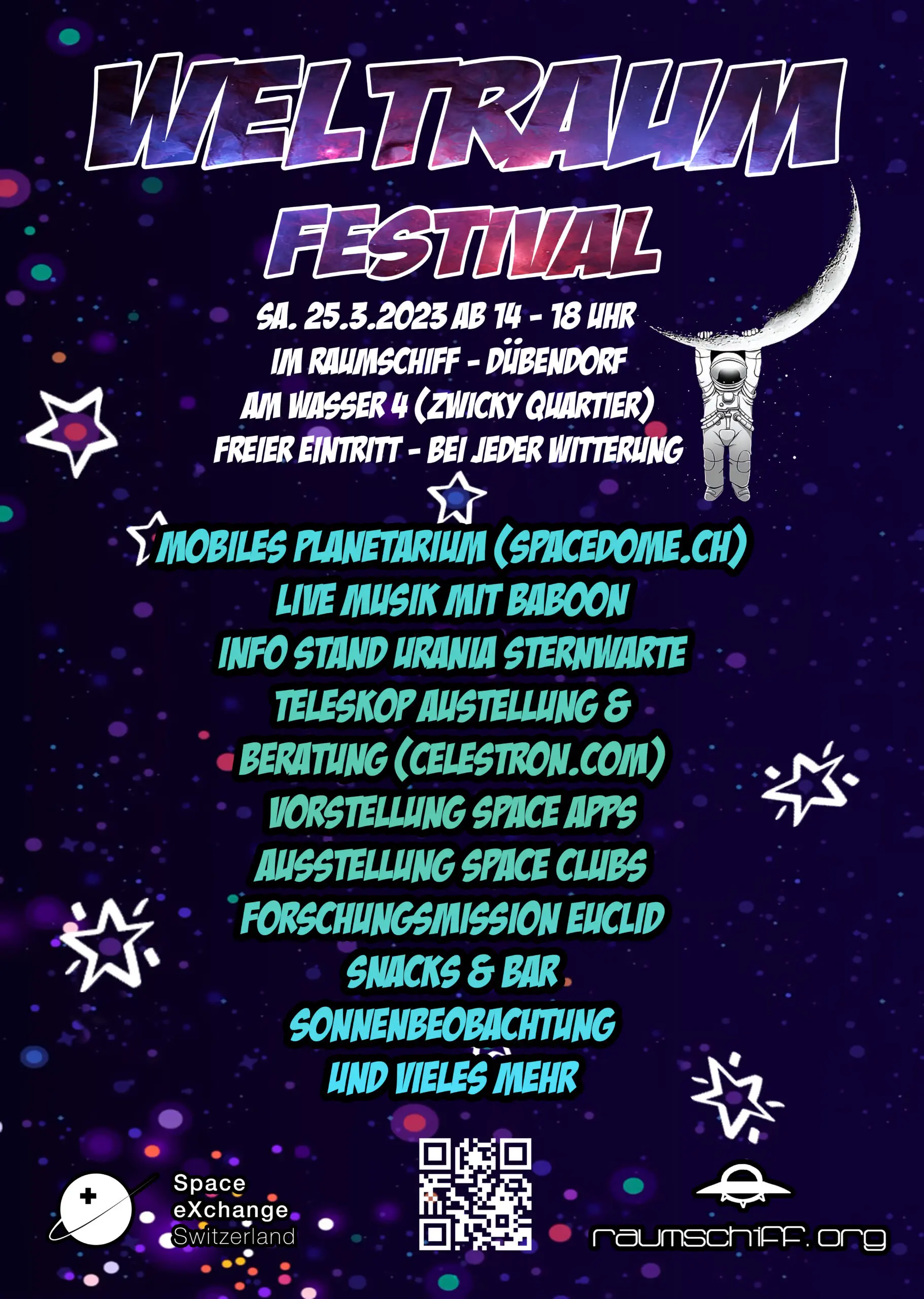 PLAKAT_SPACEFESTIVAL Sichtbarkeit 2022